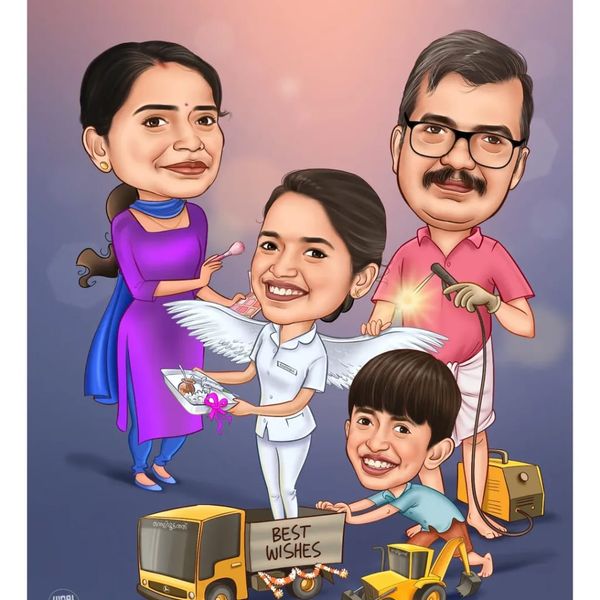 Digital caricature Digital caricature